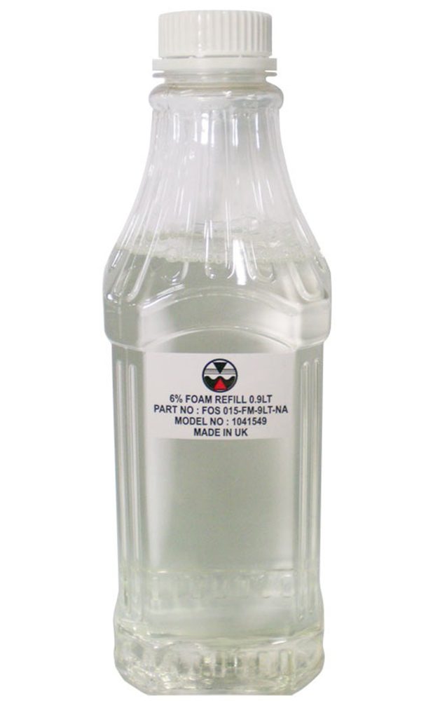 AFFF foam, 6%, 0,9 liter, for 9 liter Fire Extinguisher