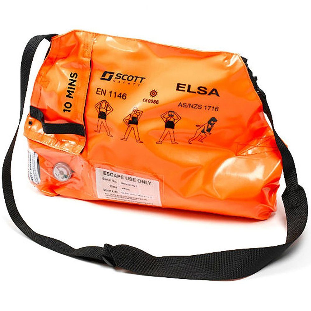 EEBD, SCOTT SAFETY – ELSA 15B, STEEL CYLINDER, FULL