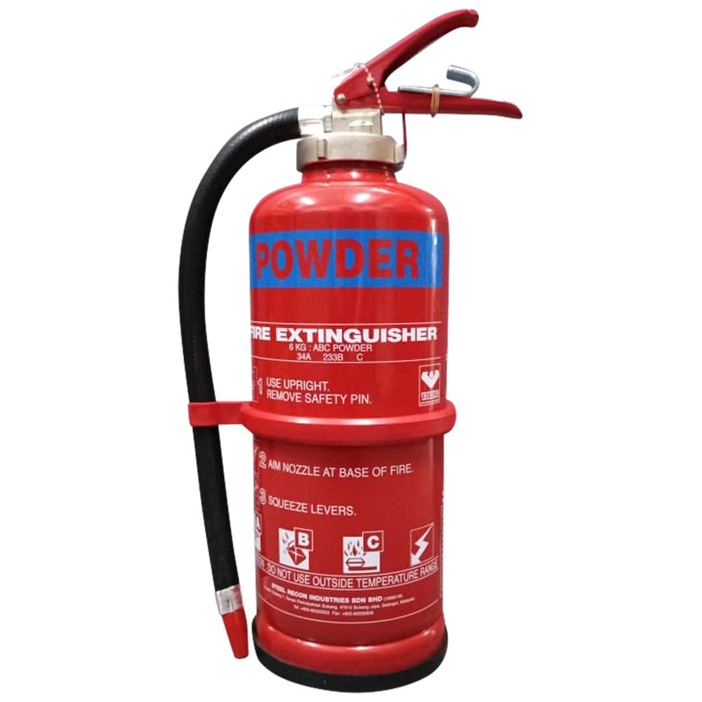 Fire Extinguisher, 6 Kg, ABC powder, cartridge operated