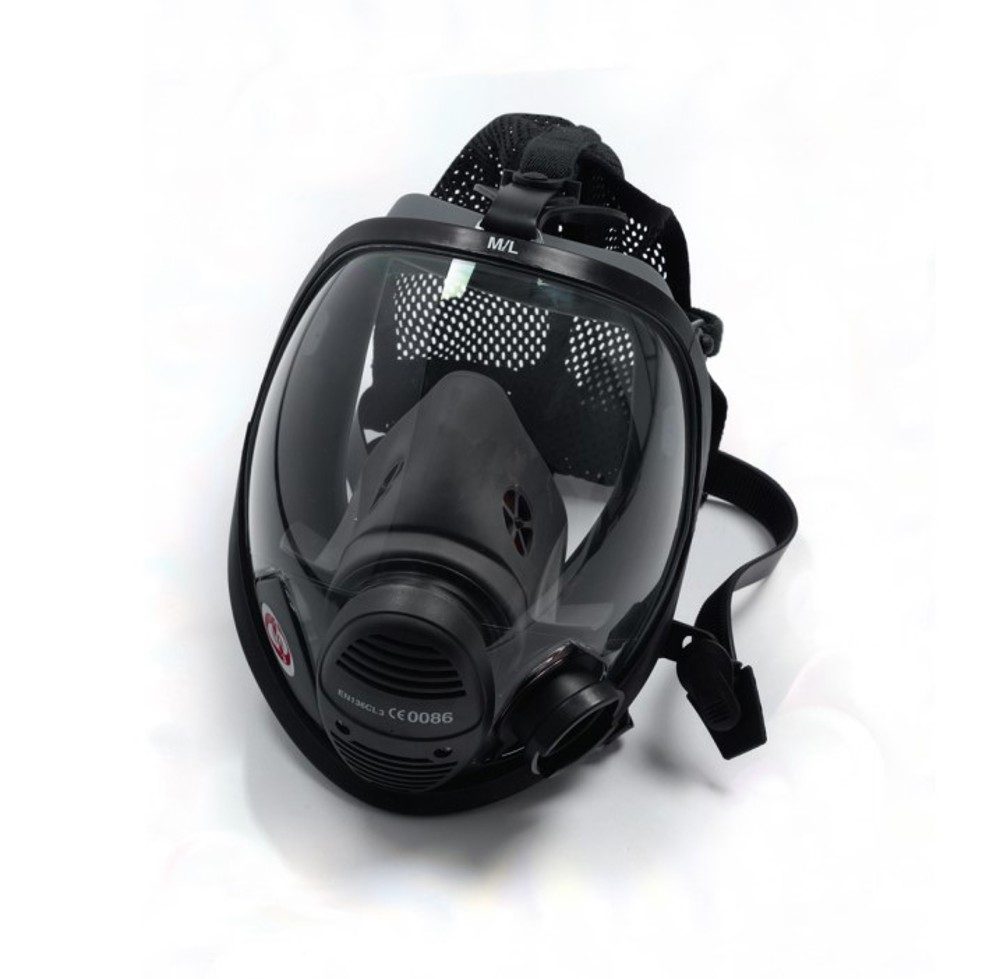 MASK F. SCBA, SCOTT SAFETY – VISION 3 LQF, RUBBER HARNES