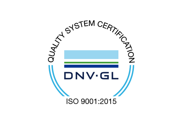 ISO 9001:2015 Quality System Certification - DNV GL